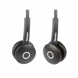 Hamlet HHEADM-CJS cuffia e auricolare Cablato A Padiglione Ufficio USB tipo-C Nero - Vista aggiuntiva 4