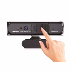 Hamlet HWCAM1080-HE webcam 2 MP USB 2.0 Nero - Vista aggiuntiva 5