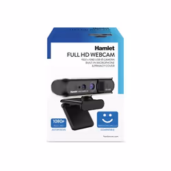 Hamlet HWCAM1080-HE webcam 2 MP USB 2.0 Nero - Vista aggiuntiva 7