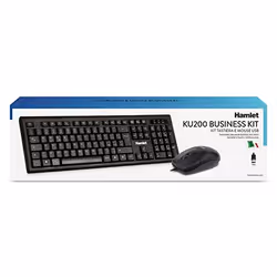 Hamlet KU200 tastiera Mouse incluso Casa USB Italiano Nero - Vista aggiuntiva 5