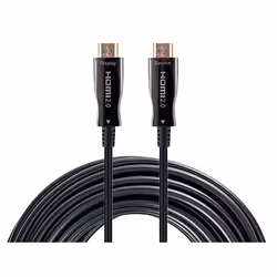 Hamlet XVCHDM-AOM50, 50 m, HDMI tipo A (Standard), HDMI tipo A (Standard), Nero
