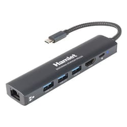 Hamlet HDKC-PD220 replicatore di porte e docking station per laptop Cablato