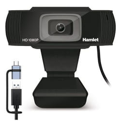 Hamlet HWCAM1080-CX webcam Nero