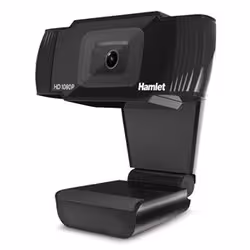 Hamlet HWCAM1080-CX webcam Nero - Vista aggiuntiva 2