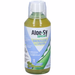 Syrio Aloe-Sy Special Drenaggio dei Liquidi con Aloe Vera 500ml Gusto Mela - Vista aggiuntiva 4