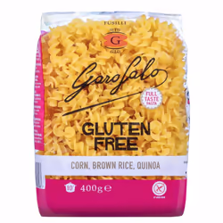 Garofalo Pasta Fusilloni Senza Glutine è una specialità della tradizione meridionale in versione gigante, ideale per gli into ...