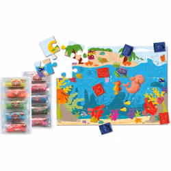 F.I.L.A. Confezione Dido' Model E Puzzle Coral 48X68Cm