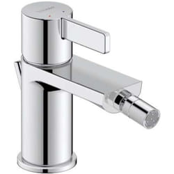 Duravit - D-Neo - Miscelatore per bidet, con sistema di scarico, cromo DE2400001010