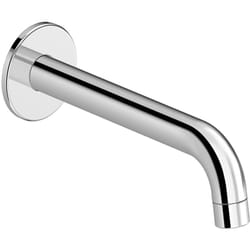 Duravit - No.1 Bocca di erogazione vasca, beccuccio per vasca con rosetta tonda, rubinetto bagno, cromo