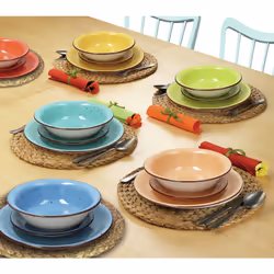 Tognana Porcellane Louise servizio da tavola 18 pz Ceramica Multicolore