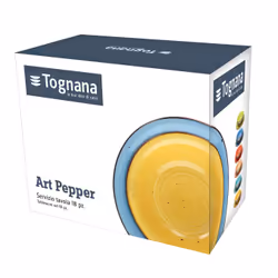 Tognana Porcellane Louise servizio da tavola 18 pz Ceramica Multicolore