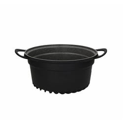 Tognana Porcellane V44581HAGRM pentola 6,15 L Nero, Grigio Alluminio
