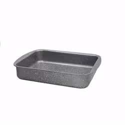 Tognana Porcellane Lasagnera 32x25cm Mythos, Rettangolare, Alluminio, Grigio