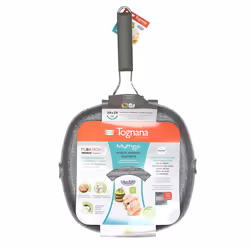 Tognana Porcellane Grill Quadro 28x28cm con manico pieghevole Mythos