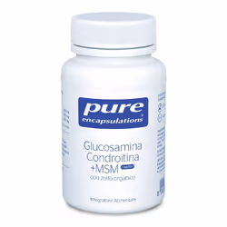 Integratore alimentare con glucosamina, condroitina e MSM, arricchito con zolfo organico. Supporta la salute delle articolazi ...