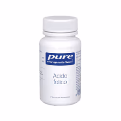 Pure Encapsulations Acido folico integratore alimentare ipoallergenico a base di acido folico, una vitamina del gruppo B. L'a ...