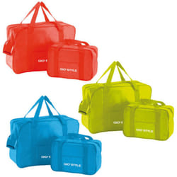 Giostyle - borsa frigo termica morbida set 2 pz mare piscina montagna lt 24 + 7 50359