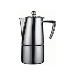 Ilsa Caffettiera Moka espresso 2 tazze per induzione in acciaio inox satinato