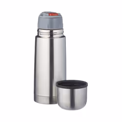 Contenitore termico per bevande in acciaio inox 18/10 Marca: Ilsa Modello: 1116 Capacità: cl. 35 Caratteristiche: Contenitore ...