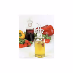 Ampolla per olio e aceto in vetro soffiato. Ml.200. Ampollaxolio Aceto Vetro Rve0008- SPECIFICHE DEL PRODOTTO -Ampolla Per Ol ...