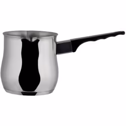 Descrizione Caffettiera Turca della serie Omnia in acciaio inox 18/10 dotata di triplo fondo per induzione, manico ergonomico ...