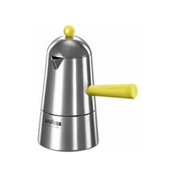 Lavazza - Carmencita Pop Caffettiera Induzione 6 Tazze Giallo