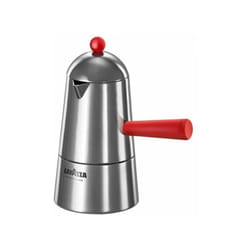 Lavazza - Carmencita Pop Caffettiera Induzione 6 Tazze Rosso