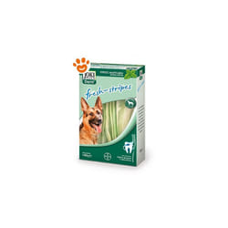 Bayer - Elanco Joki Plus Dent Fresh Stripes Aroma Menta - Elanco Joki Plus Dent Fresh Stripes Aroma Menta - Fresh Stripes taglia grande Da 140 gr