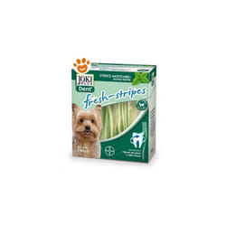 Bayer - Elanco Joki Plus Dent Fresh Stripes Aroma Menta - Elanco Joki Plus Dent Fresh Stripes Aroma Menta - Fresh Stripes taglia piccola Da 140 gr