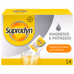 Supradyn Magnesio e Potassio Integratore sport Bustine Effervescenti 14 pz Bustina