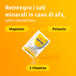 Supradyn Magnesio e Potassio Integratore sport Bustine Effervescenti 14 pz Bustina