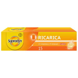 Supradyn Ricarica Integratore Multivitaminico e Minerali Compresse Eff 15 pz effervescenti