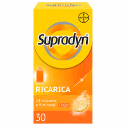 Supradyn Ricarica Integratore Multivitaminico e Minerali Compresse Eff 30 pz effervescenti