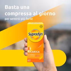 Supradyn Ricarica Integratore Multivitaminico e Minerali Compresse 60 pz - Vista aggiuntiva 4