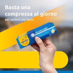 Supradyn Ricarica 50+ Integratore Vitamine e Minerali Compresse Eff 15 pz effervescenti - Vista aggiuntiva 4