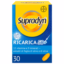Supradyn Ricarica 50+ Integratore Vitamine e Minerali Compresse 30 pz
