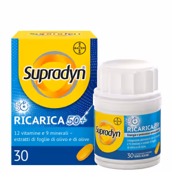 Supradyn Ricarica 50+ Integratore Vitamine e Minerali Compresse 30 pz