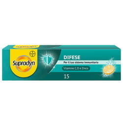 Supradyn Difese Integratore Immunitarie Compresse Effervescenti 15 pz effervescenti