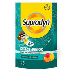 Supradyn Difese Junior Integratore per Bambini Caramelle Gommose 41,25 g