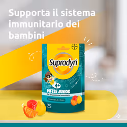 Supradyn Difese Junior Integratore per Bambini Caramelle Gommose 41,25 g
