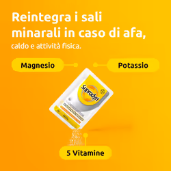 Supradyn Magnesio e Potassio Integratore sport Bustine Effervescenti 24 pz Bustina