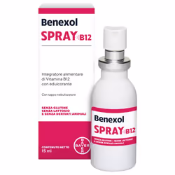 Benexol B12 Integratore Vitamina B12 Spray Sublinguale 15ml
