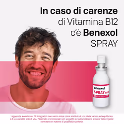 Benexol B12 Integratore Vitamina B12 Spray Sublinguale 15ml