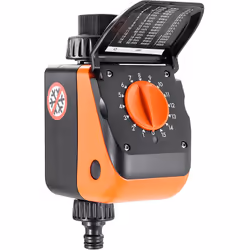 Programmatore automatico a una via assolutamente rivoluzionario. 15 programmi prefissati. Esclusivo monocomando a manopola ro ...