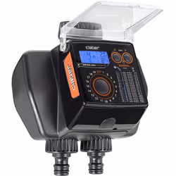 Claber Dual Logic, programmatore automatico a due vie per irrigazione e giardinaggio Programmatore Claber Dual Logic automati ...