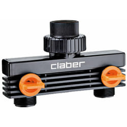 Claber - Presa a Due Vie 3/4 Maschio