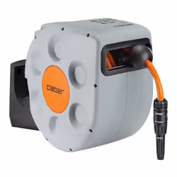 Avvolgitubo con riavvolgimento automatico, dotato di esclusivo meccanismo Slow Rewind per un utilizzo confortevole e sicuro. ...