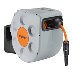 Rotoroll Evolution 10 m, avvolgitubo automatico per installazione a parete dotato di Slow Rewind - Claber