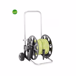 Carrello Aqua carry prodotto dal brand Claber. Carrello avvolgitubo AquaCarry di Claber, la soluzione ideale per un' irrigazi ...