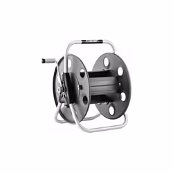 Claber Carrello metal 40, Avvolgitubo da terra, Funzionale, Acciaio, 85 m, 1/2, 3/4", 515 mm